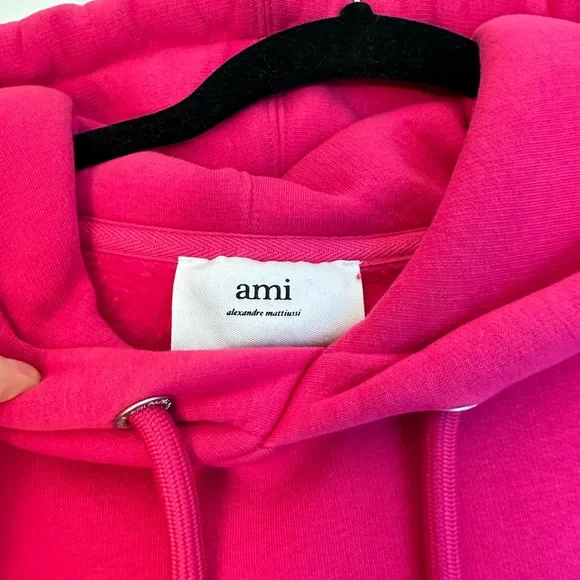 AMI Paris pink hoodie, size M, in great condition - Picture 7 of 14
